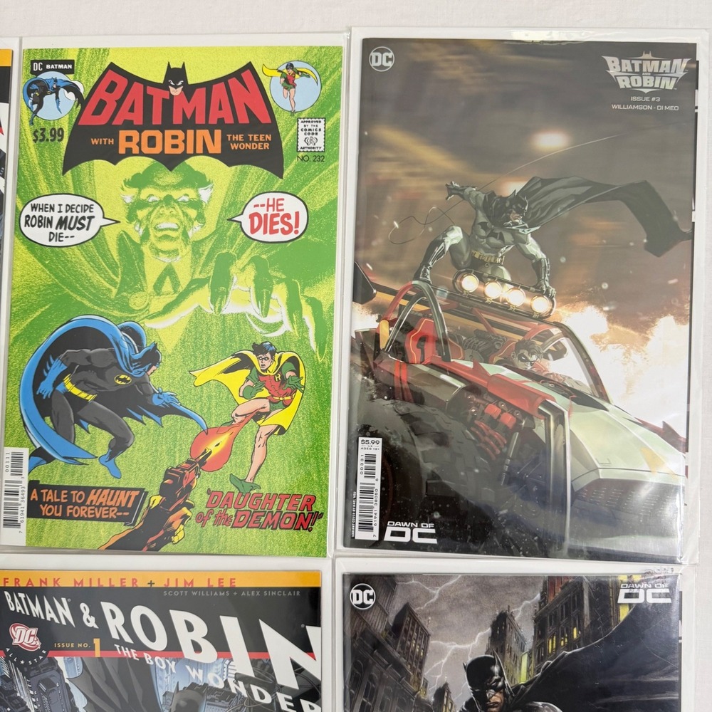 Batman & Robin Comic Book Lot Tim Drake Lonely Place Dying 9ct - Picture 3 of 7